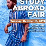 Study Abroad Fair - LIB 100 APPROVED! on October 15, 2019